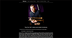 Desktop Screenshot of paulvonhoff.com